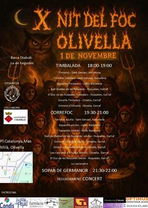 Olivella es prepara per celebrar la desena Nit del Foc, una festa de tradició i germanor. EIX
