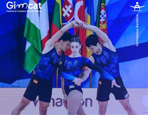 Open Catalunya de gimnàstica aeròbica. Eix