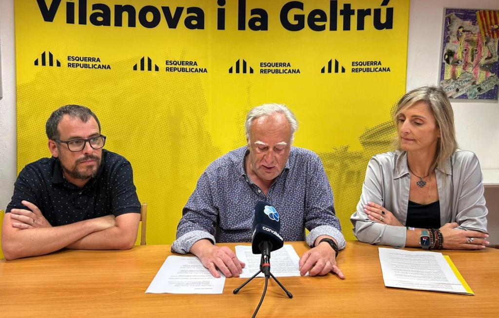 Oriol Huguet i Xavier Serra s’incorporen com a nous regidors d’ERC a Vilanova i la Geltrú. EIX