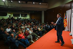 Oriol Junqueras reivindica una “identitat pròpia” per al Penedès en l’inici del cicle de conferències d’ERC a Vilanova. ERC