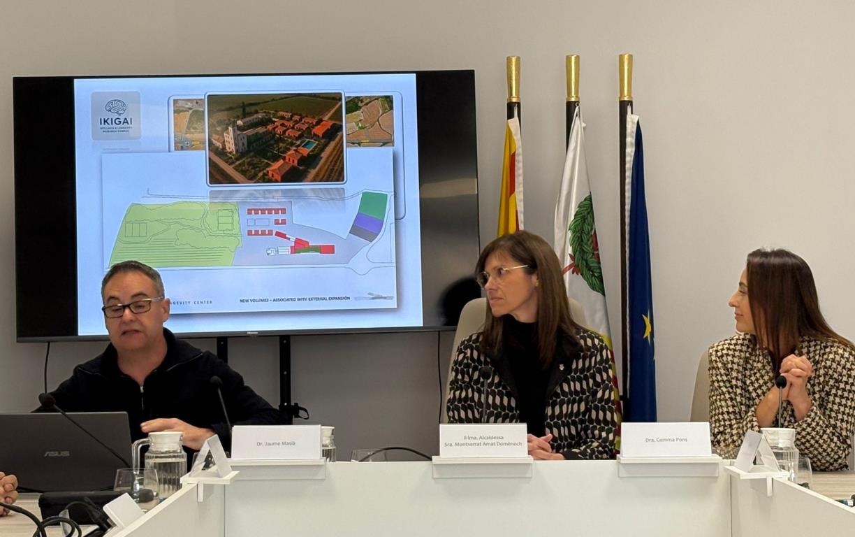 Pacs del Penedès, nou pol internacional de salut i recerca. Ajuntament de Pacs