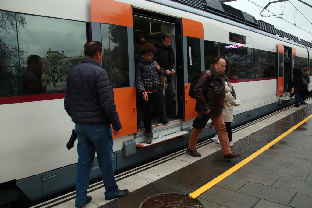 Paneque revela que el 24% dels trens de Rodalies estan fora de servei. ACN