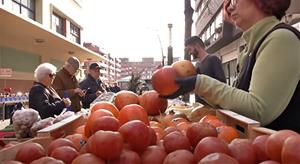 Parada del Mercat del Centre de Vilanova. Eix