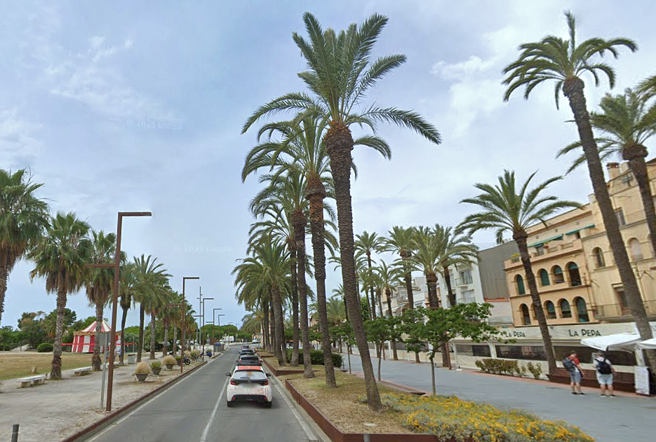 Passeig del Carme. Google Maps