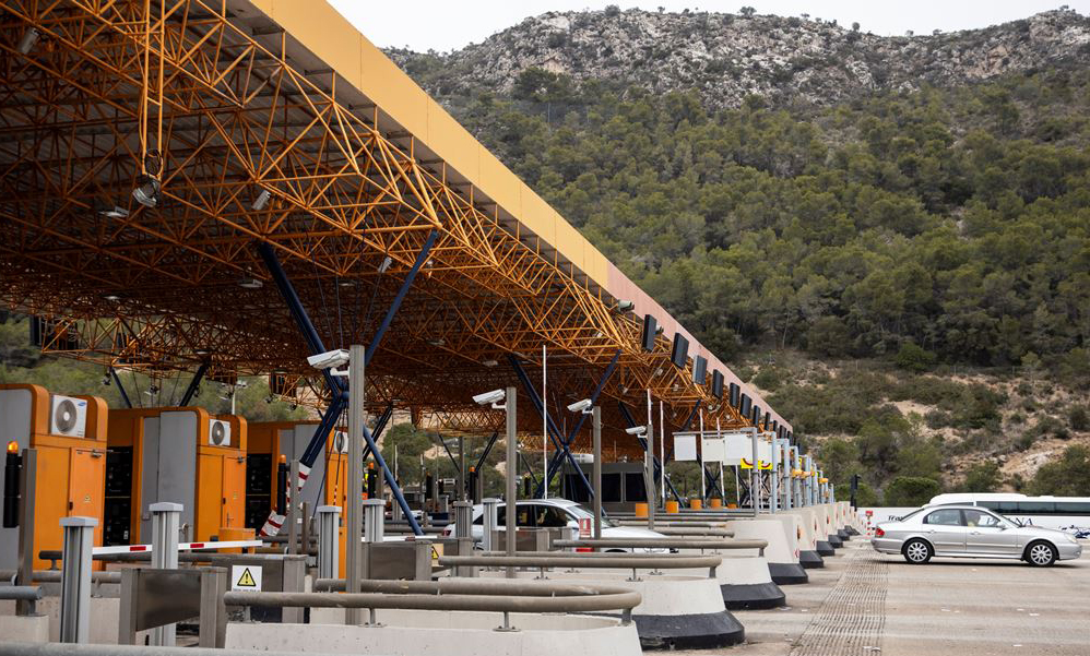 Peatge de la C32. Eix