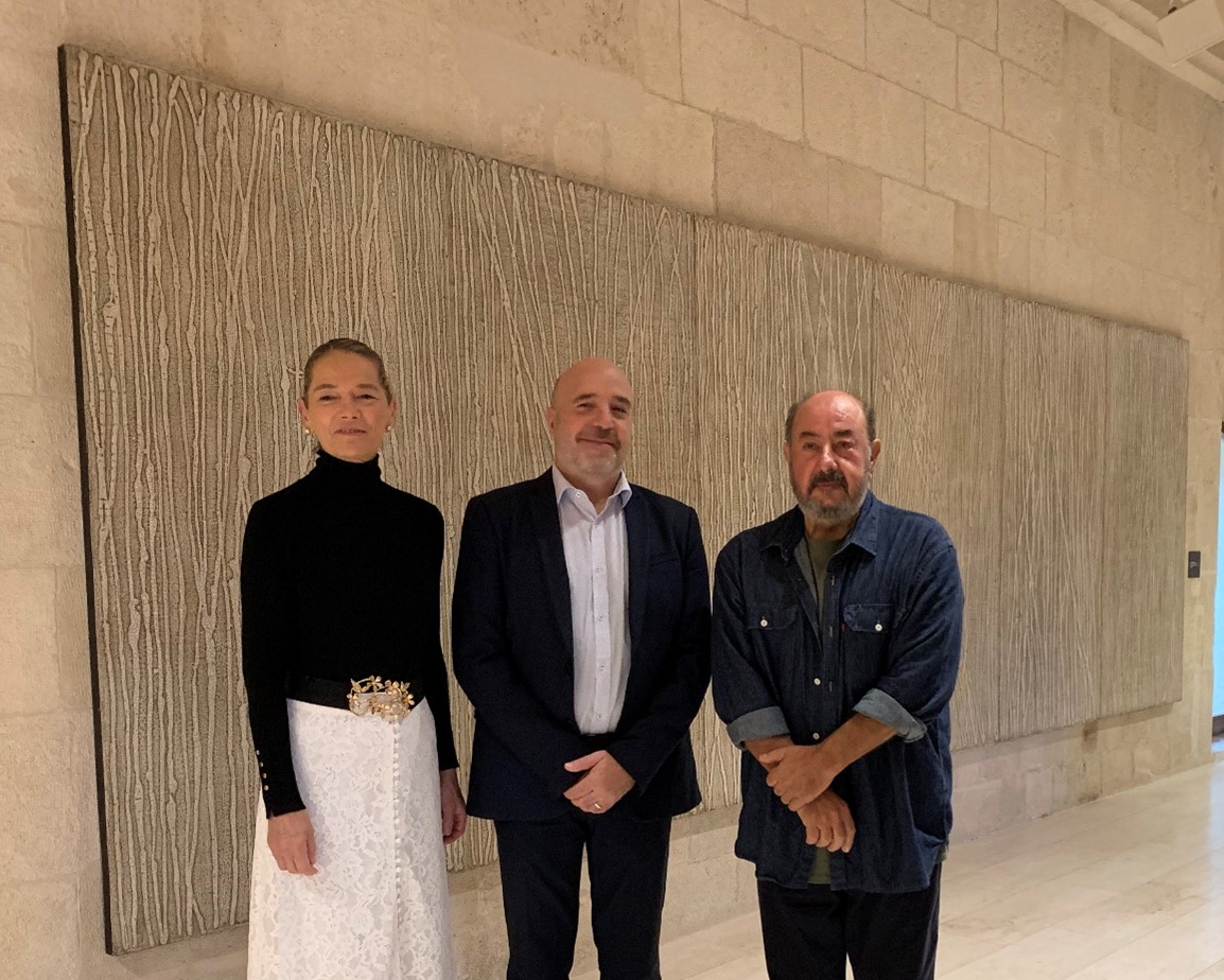Pere Ventura cedeix l’obra “Encanyissadament” de Fèlix Plantalech al VINSEUM. Vinseum