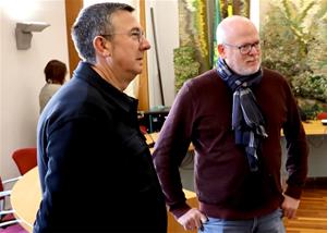 Pere Vernet i Pedro Campos, ajuntament de Sant Sadurní. Ajt. de Sant Sadurní