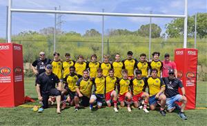 Plantilla de l'Anoia Rugby Club. Eix