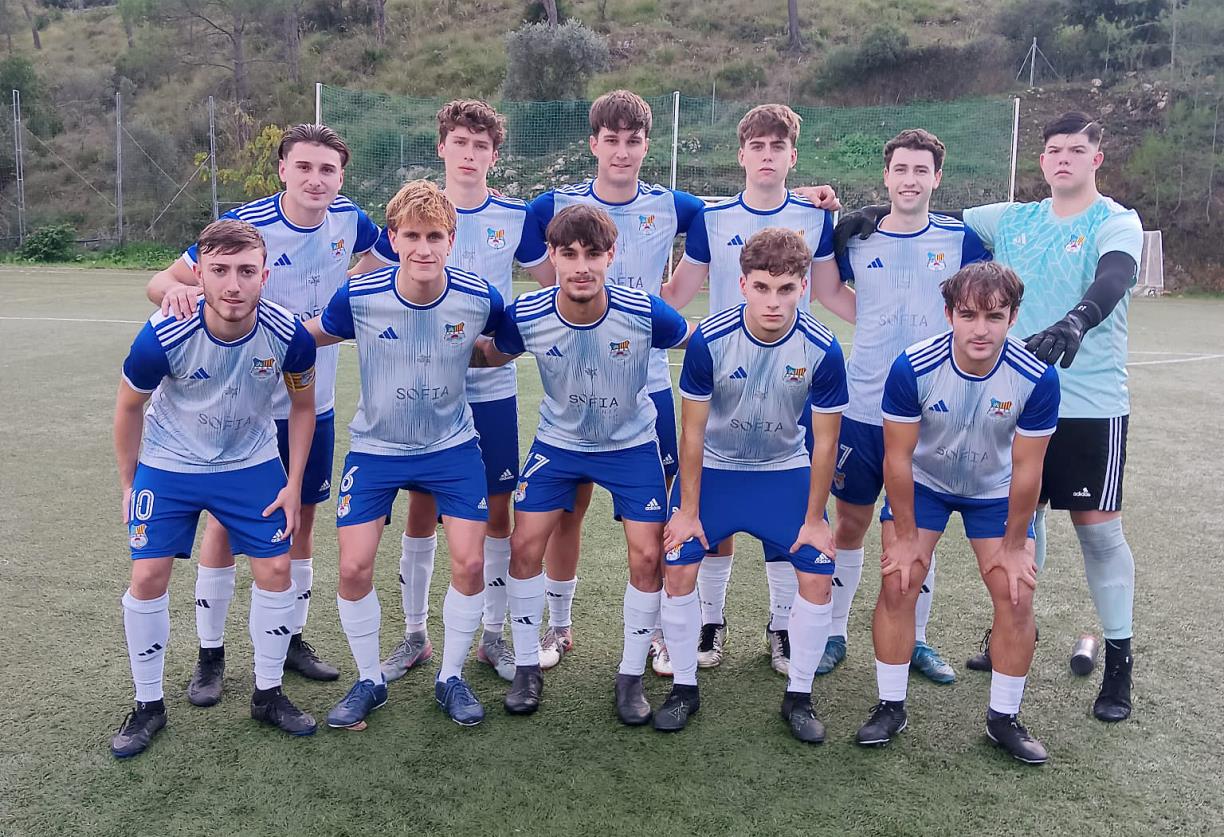 Plantilla de l'UE Sitges B. Toni Muñoz