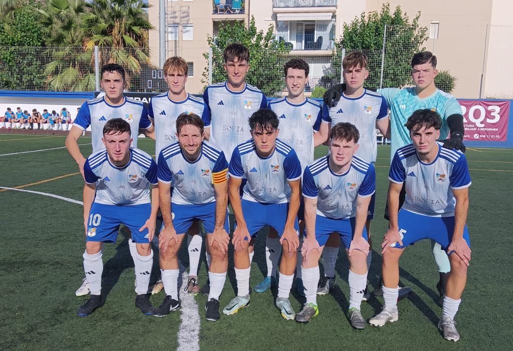 Plantilla de l'UE Sitges B 2025/26. Toni Muñoz
