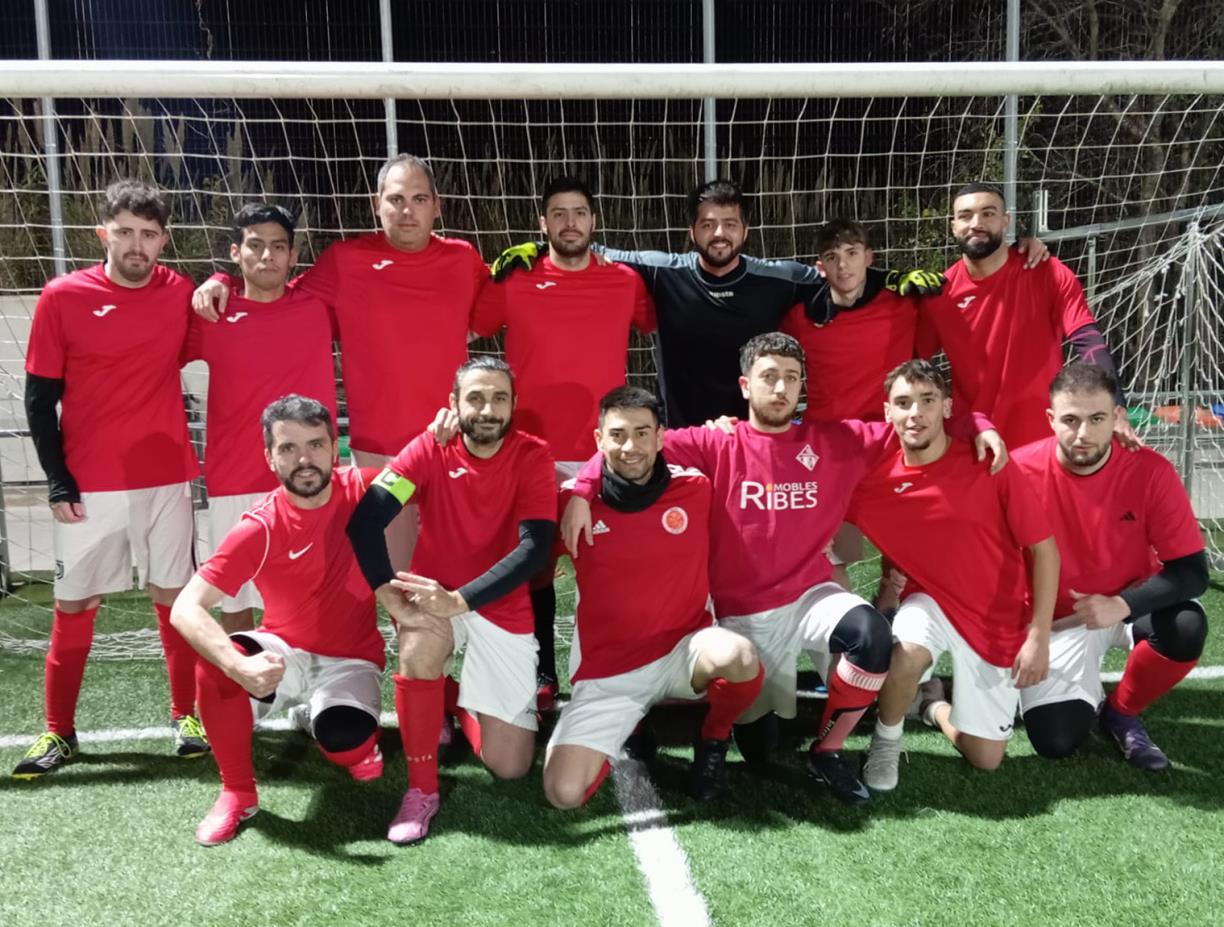 Plantilla del CE. Nova Olivella Ferdolç . Eix