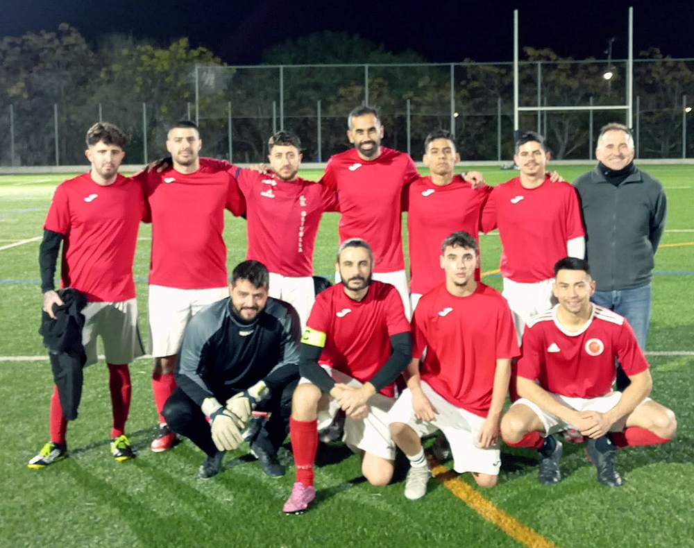 Plantilla del CE. Nova Olivella Ferdolç . Eix