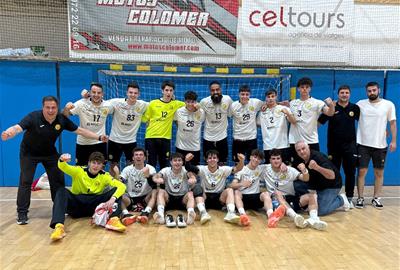 Plantilla del MGC Mutua Handbol Ribes. CH Ribes