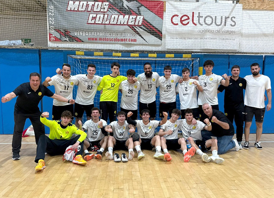 Plantilla del MGC Mutua Handbol Ribes. CH Ribes