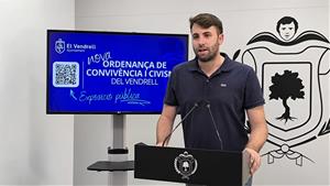 Presentació del  període de consulta prèvia de la nova Ordenança de Convivència i Civisme. Ajt. del Vendrell