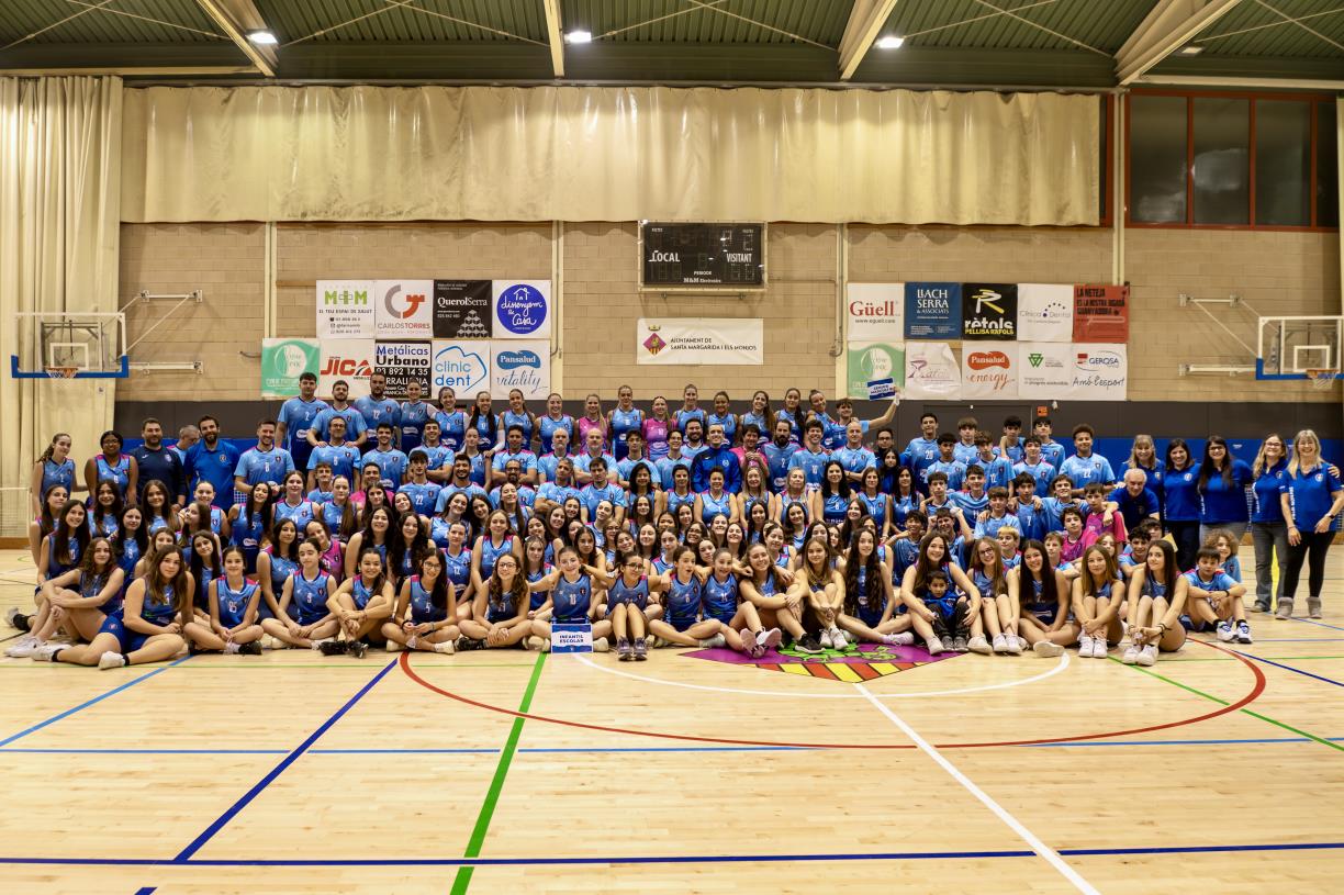 Presentació dels equips del Club Vòlei Monjos. Eix