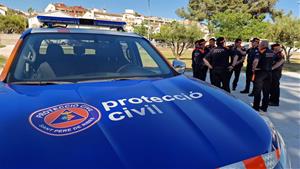 Protecció Civil de Sant Pere de Ribes incorpora un nou vehicle per reforçar la seva tasca al municipi. Ajt Sant Pere de Ribes