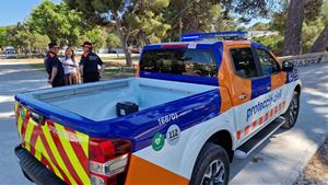 Protecció Civil de Sant Pere de Ribes incorpora un nou vehicle per reforçar la seva tasca al municipi