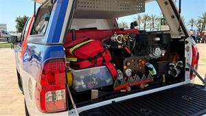 Protecció Civil del Vendrell estrena un nou vehicle per a l’extinció d’incendis gràcies als pressupostos participatius