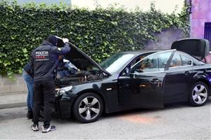 Quatre detinguts en el dispositiu a l'Anoia contra un grup especialitzat en robatoris a camions que transportaven droga