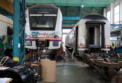 Renfe destinarà 23,5 MEUR a millorar la disponibilitat i fiabilitat dels trens de Rodalies. ACN