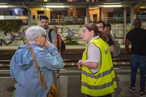Renfe i Generalitat valoren positivament el dispositiu de l’R2 Sud