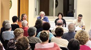 Reunió Plenària de Sant Quintí En Gran, al Casal Municipal quintinenc, en que es va presentar i signar el Pacte local. Sant Quintí En Gran