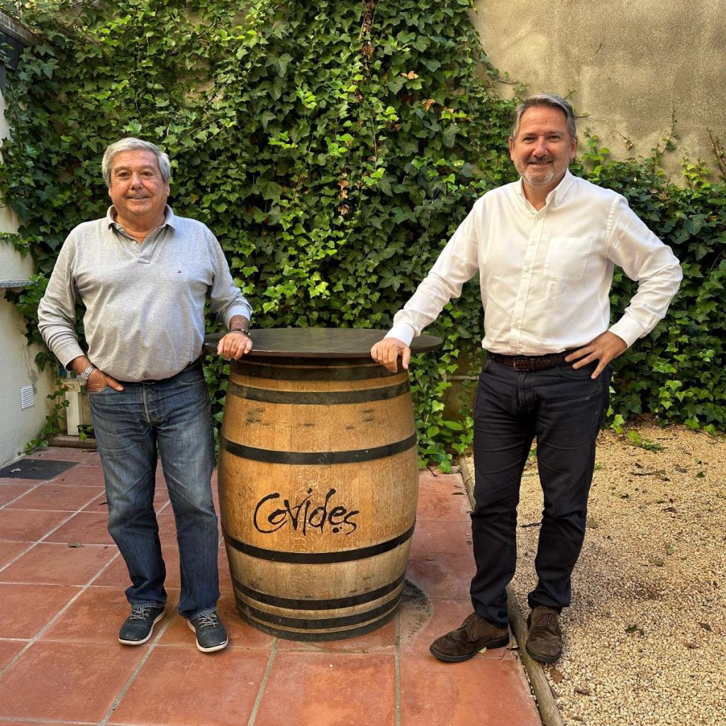 Ricard Gil (esquerra), Ros Caso (dreta). Covides
