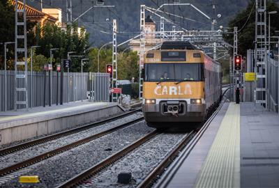 Rodalies pateix més d'una desena de supressions de trens en l'inici de la vaga per Palestina. ACN