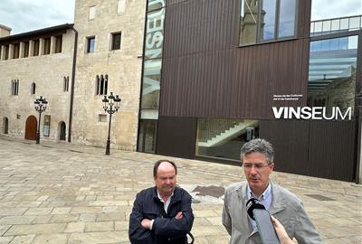 Romero reivindica el Centre com a motor de Vilafranca en una nova visita de l’Alcaldia de Proximitat. Ajuntament de Vilafranca