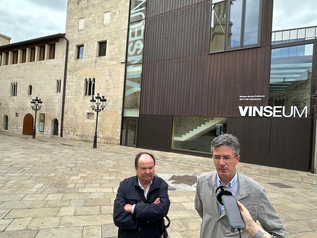 Romero reivindica el Centre com a motor de Vilafranca en una nova visita de l’Alcaldia de Proximitat. Ajuntament de Vilafranca