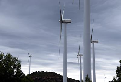 Rubió es planta davant l'amenaça de nous parcs eòlics. ACN