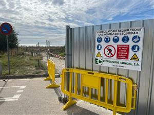 Rutes alternatives per a vianants i vehicles durant les obres de desmantellament de la Tèrmica 