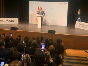 Salvador Illa presenta a Vilanova i la Geltrú el nou Pla de Barris