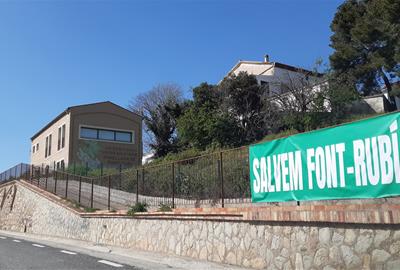 Salvem Font‑rubí. Eix