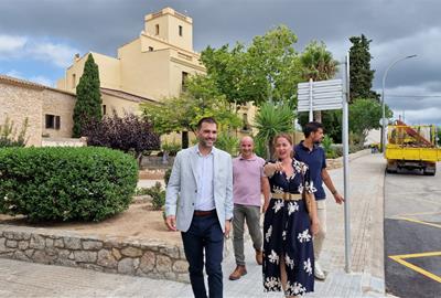 Sant Pere de Ribes estrena un nou itinerari de vianants que millora l’accés al Castell de Ribes. Ajt Sant Pere de Ribes