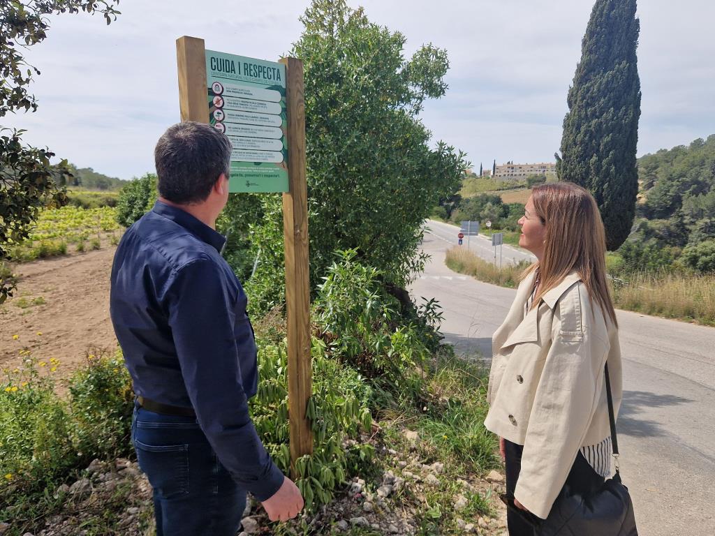 Sant Pere de Ribes impulsa una campanya per fomentar el respecte a l’entorn natural i agrícola. Ajt Sant Pere de Ribes
