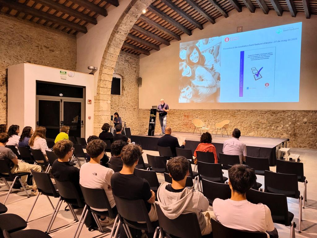 Sant Sadurní acull la presentació d’un estudi pioner sobre la salut dels adolescents. Ajt Sant Sadurní d'Anoia