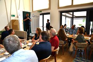 Santa Marta reconeix el compromís i la solidaritat del sector turístic de Sitges. Ajuntament de Sitges