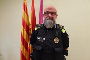 Santi Gonzalez, nou cap de la Policia Local de Santa Margarida i els Monjos. Ajuntament SS Monjos