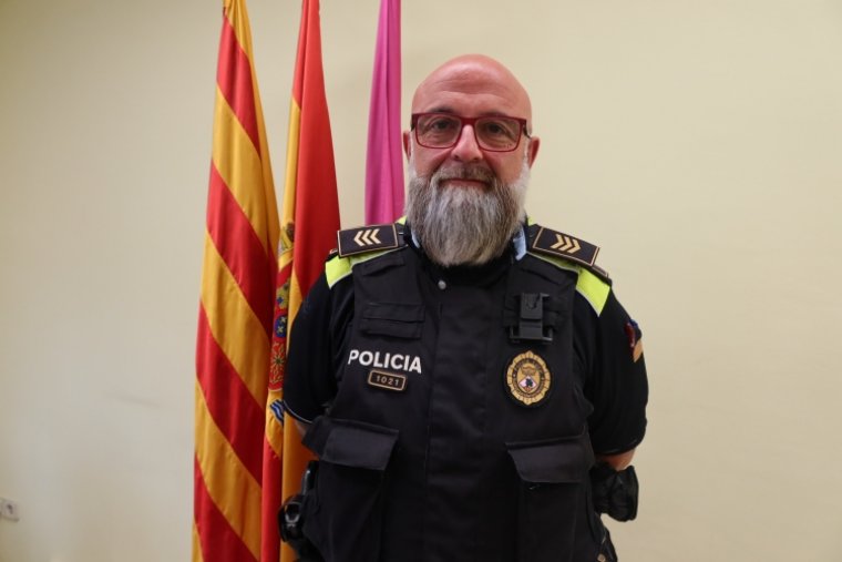 Santi Gonzalez, nou cap de la Policia Local de Santa Margarida i els Monjos. Ajuntament SS Monjos