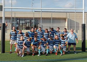 Sènior del Sel Vilanova/Rugby Nova Olivella. Eix