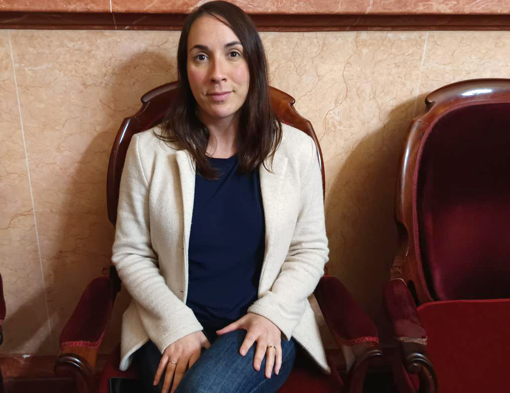 Sílvia Fernández, regidora de Transformem VNG. Eix