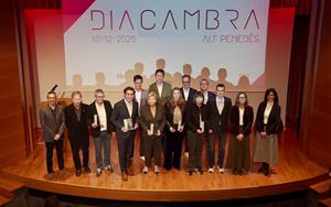Simón Coll, Gedia España i Torelló Viticultors, entre les empreses premiades als Reconeixements Cambra Alt Penedès 2025. Cambra de Comerç
