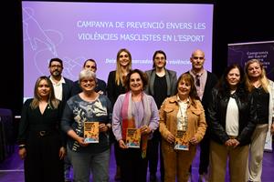 Sitges impulsa la campanya comarcal contra les violències masclistes en l’esport. Ajuntament de Sitges