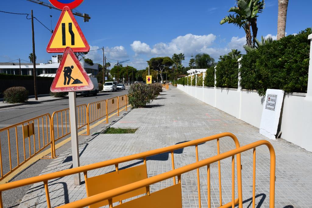 Sitges inicia les obres d’un nou carril bici que connectarà Miralpeix, Can Pei i el Passeig Marítim. Ajuntament de Sitges