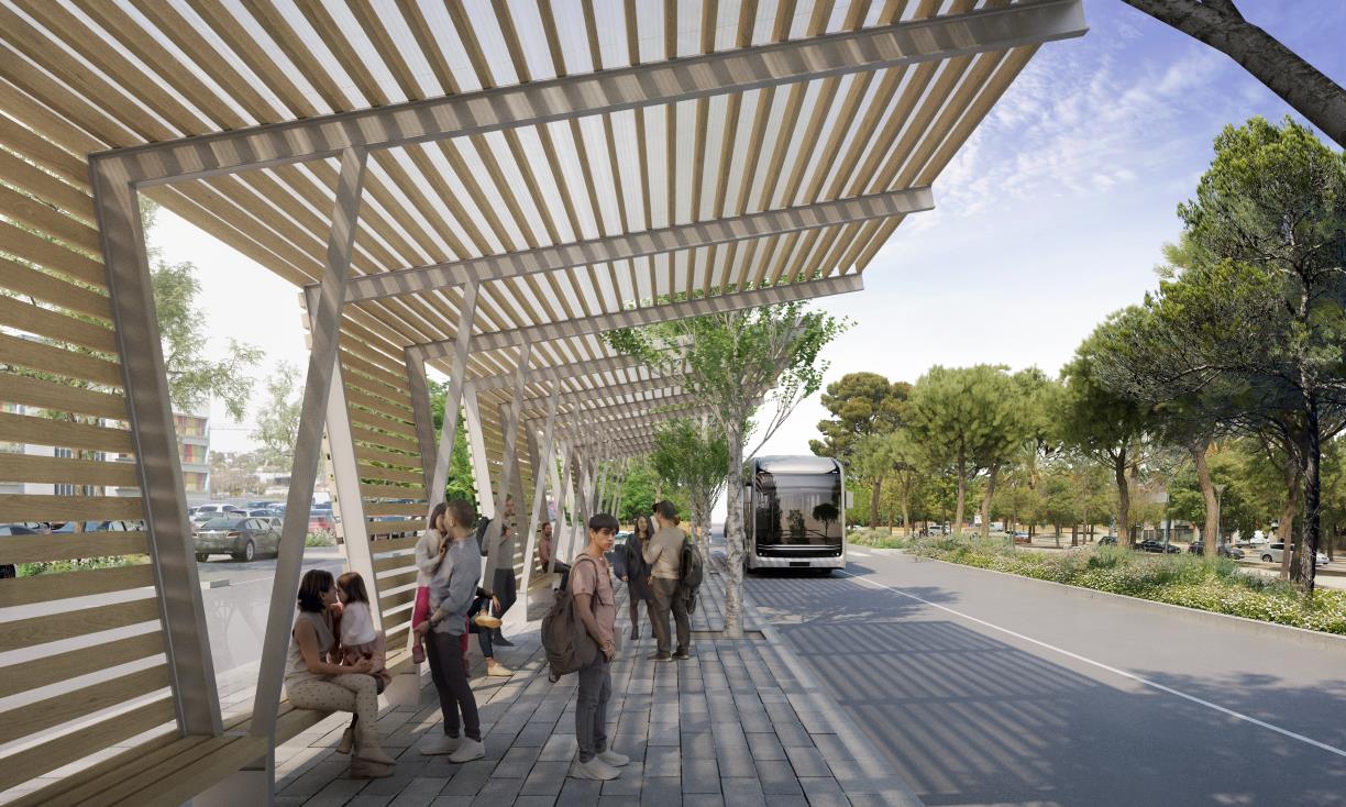 Sitges preveu estrenar una nova estació d’autobusos interurbans a finals del 2026. Ajuntament de Sitges