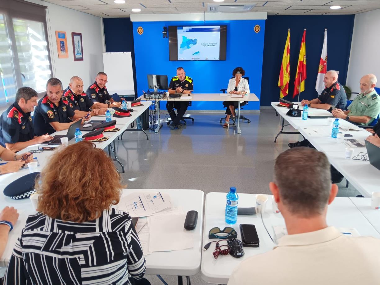 Sitges registra una caiguda del 13,7% dels fets delictius i millora la seguretat viària. Ajuntament de Sitges