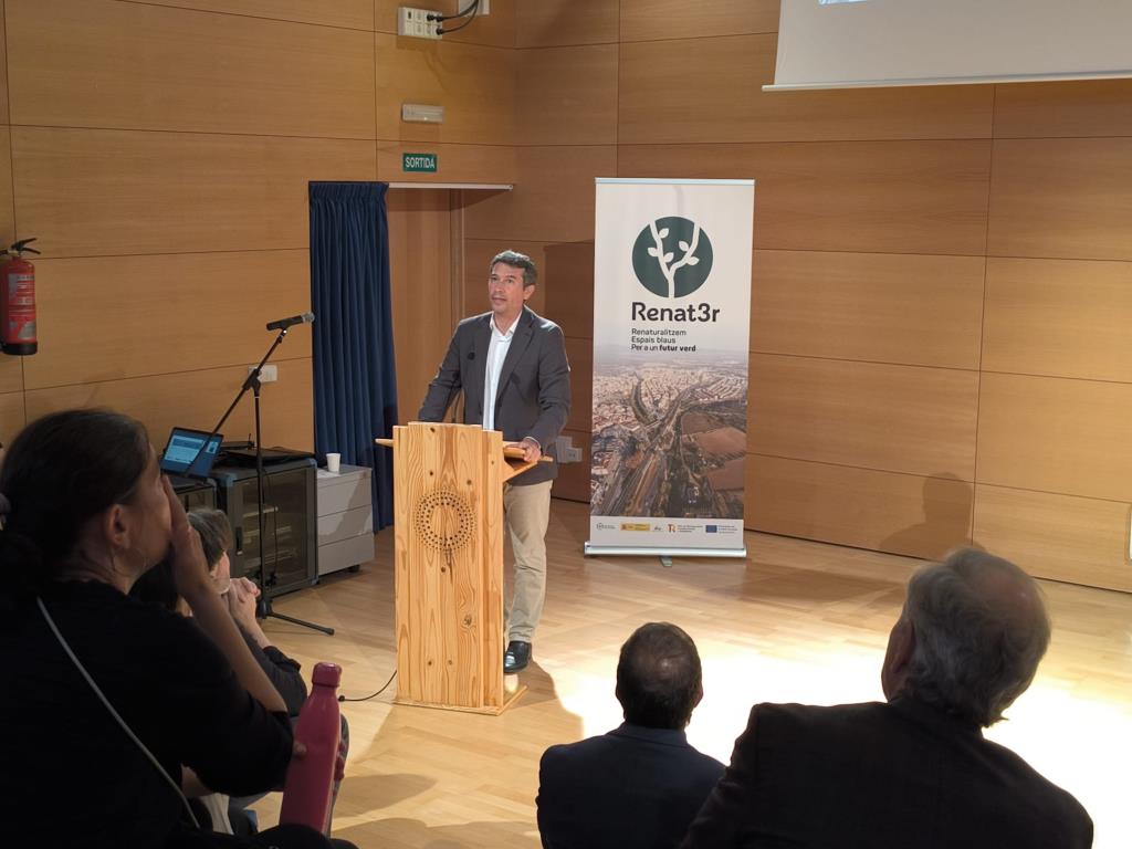 Tot a punt per a l’inici de les obres del projecte RENAT3R per renaturalitzar els torrents urbans del Vendrell. Ajuntament del Vendrell