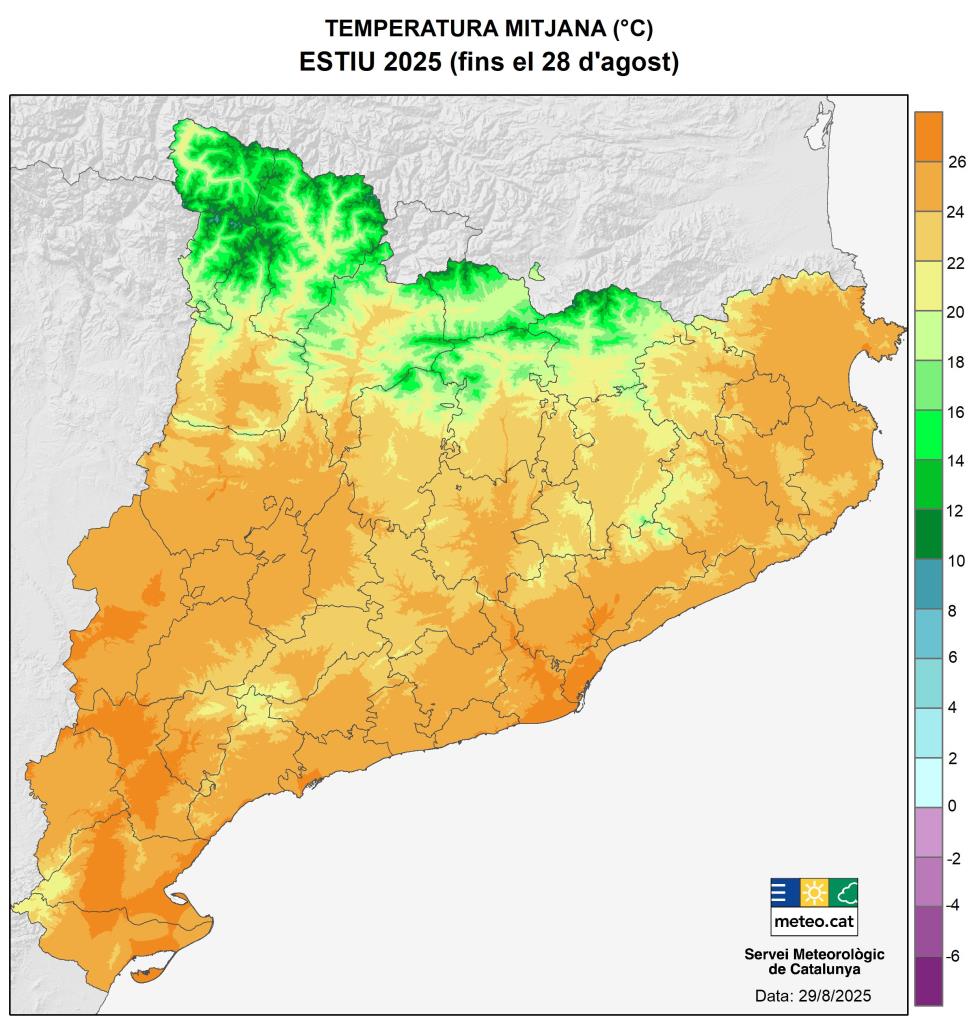 Un estiu de rècords: calor intensa i nits tropicals a Catalunya. EIX